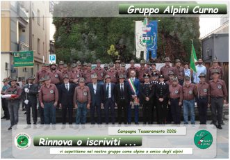 Campagna tesseramento 2026 - Gruppo Alpini Curno