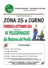 Manifesto 44° Pellegrinaggio alla Madonna del Perello